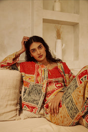 Patch Print Look 3pc set.