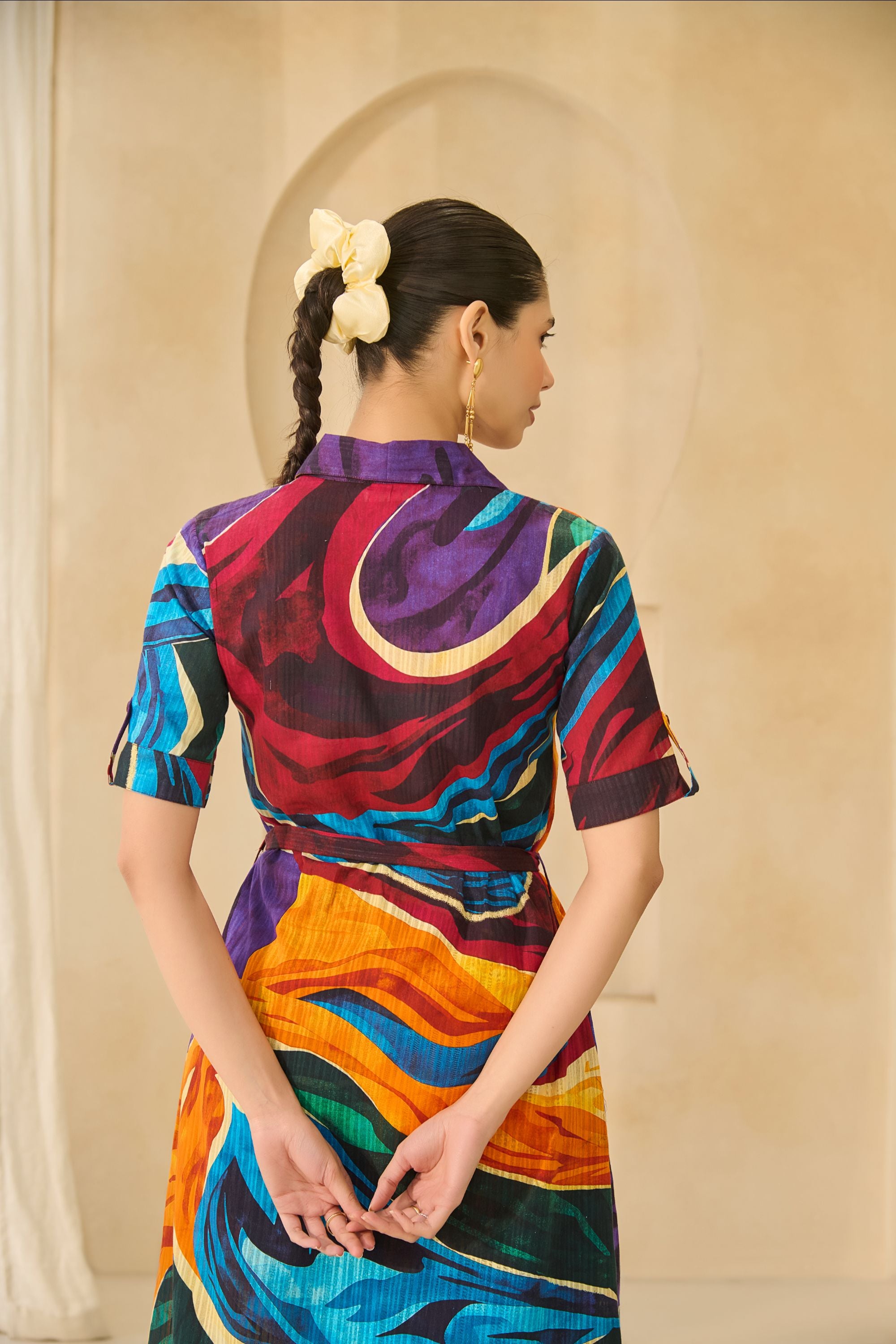 Contemporary Abstract Print Co-ord Set.