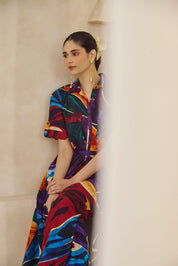 Contemporary Abstract Print Co-ord Set.