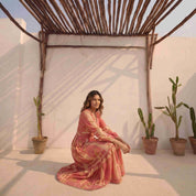 Pink Cocoa Forest Maxi Dress.